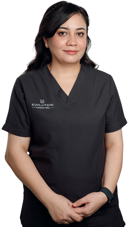 Licensed clinic team member at Evolution Aesthetics Clinic