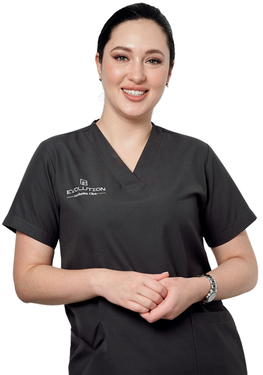 Licensed clinic team member at Evolution Aesthetics Clinic